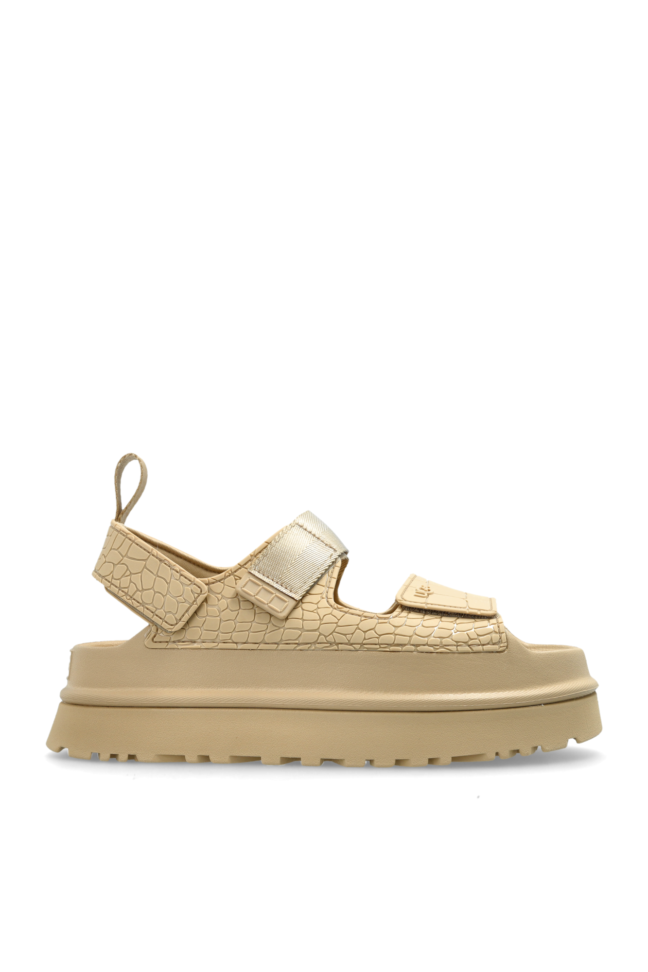 Beige 'GOLDENGLOW EMBOSSED' sandals UGG - Vitkac Canada